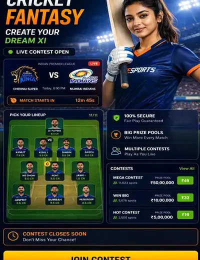 Hero11 (hero11) fantasy cricket & matchday visual 3